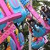 5.000 niños de Kennedy celebraron su mes en el parque de diversiones Mundo Aventura