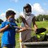 Más de 50 árboles fueron plantados en Tingua Azul por niños de Kennedy