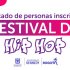 Resultados de personas inscritas en el Festival de Hip Hop