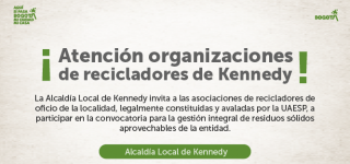Requisitos y condiciones generales proceso de inscripción y selección Organización Recicladora para la vigencia 2025 - 2027